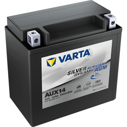 Batterie VARTA AUX14 Silver Dynamic 13Ah 200A
