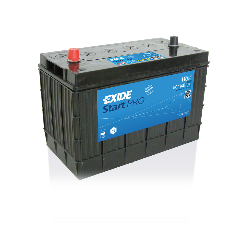 Batterie véhicule lourds EXIDE EG110B 12V 110Ah 950AEN
