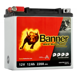 Batterie moto BANNER BETX 14 12Ah 220A